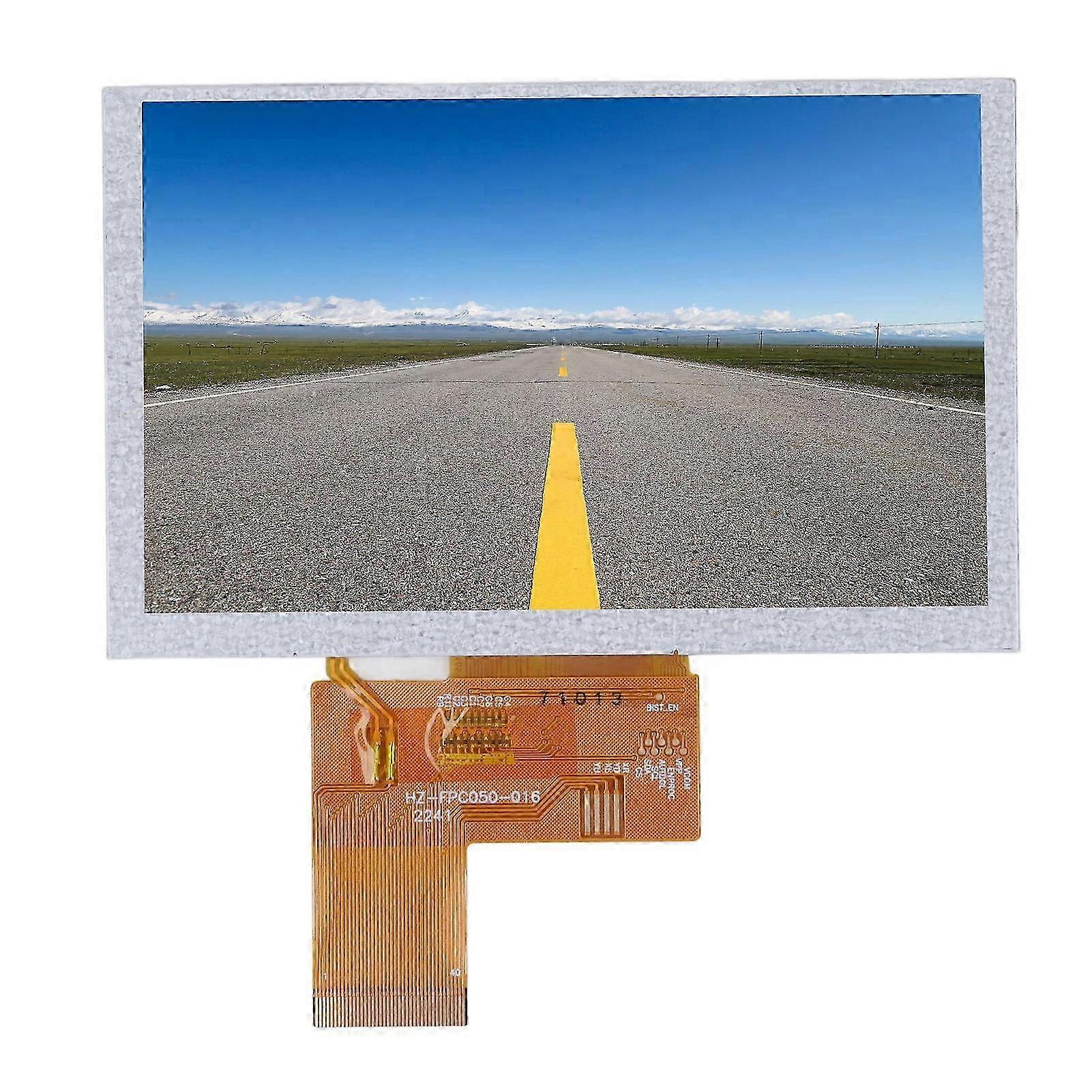 5in Display Screen Multifunctional IPS Full View LCD HD Screen with RGB Interface 800x480 Resolution