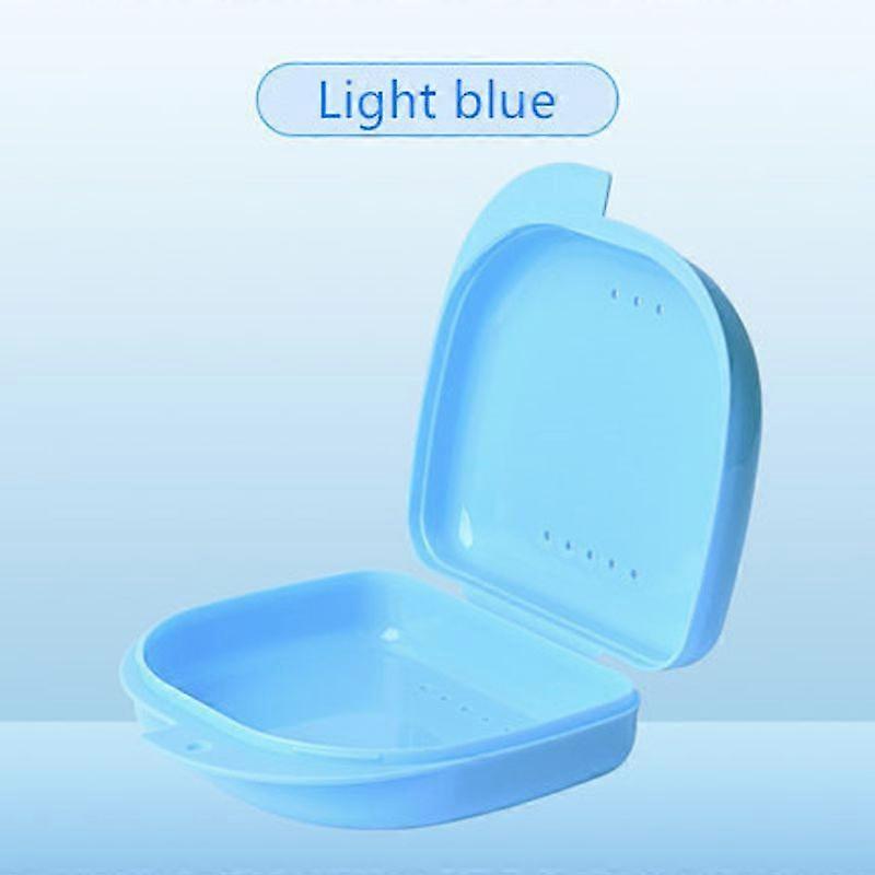 Aisiting Dental Retainer Denture Storage Box Partial Denture Case Orthodontic Small Teeth  PP Boxs