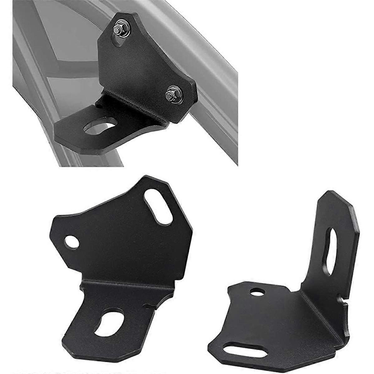 2pcs Whip Light Flag Rear Pillar Flag Antenna Mounting Brackets