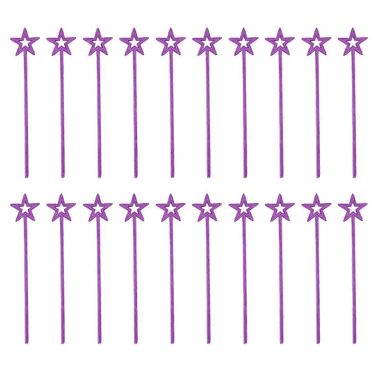 Purple Magic wand, dance performance props