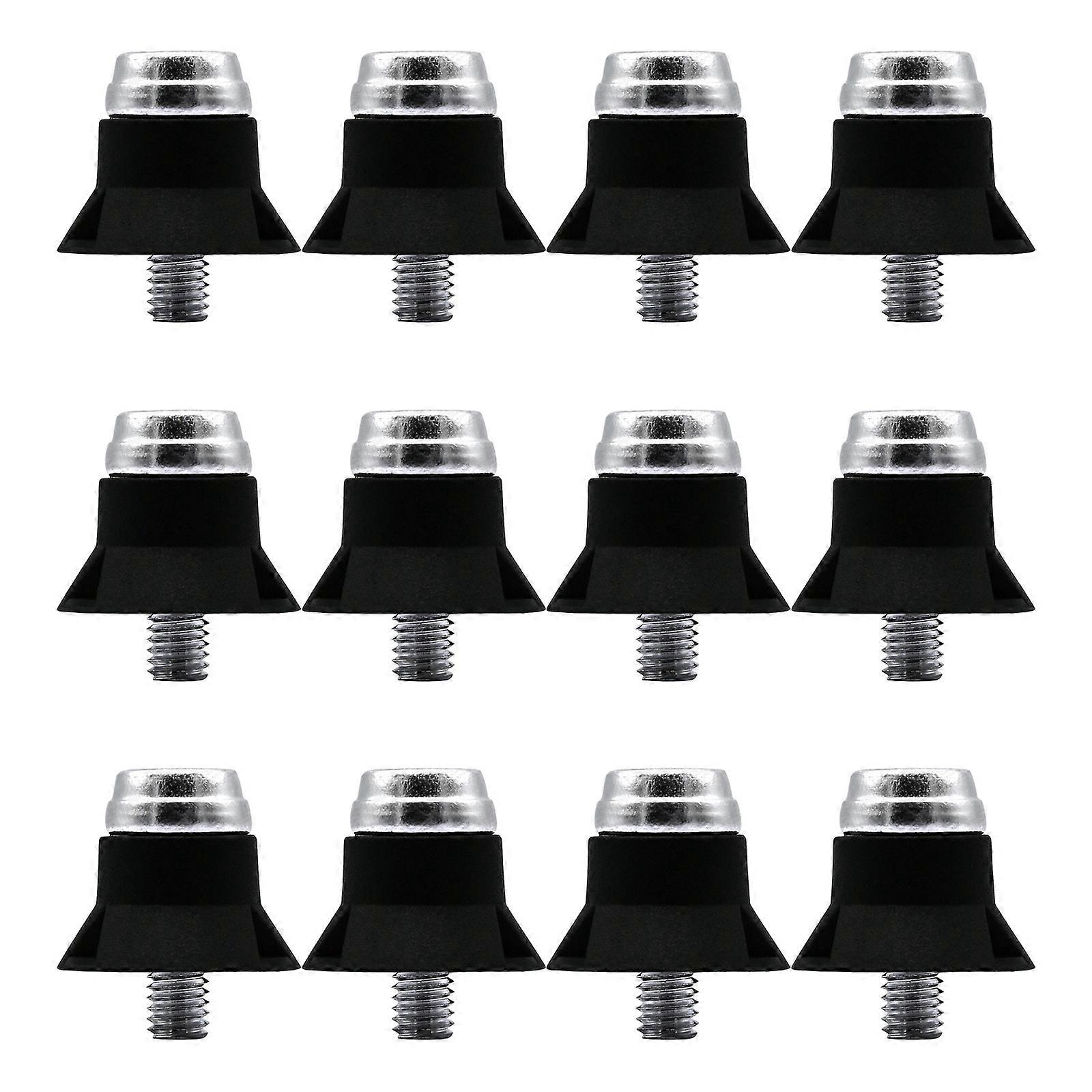 12Pcs Aluminum Football Stud Replacement Cleats Stud Football Boot Spikes Soccer Stud for Football Boot Enduring 16MM