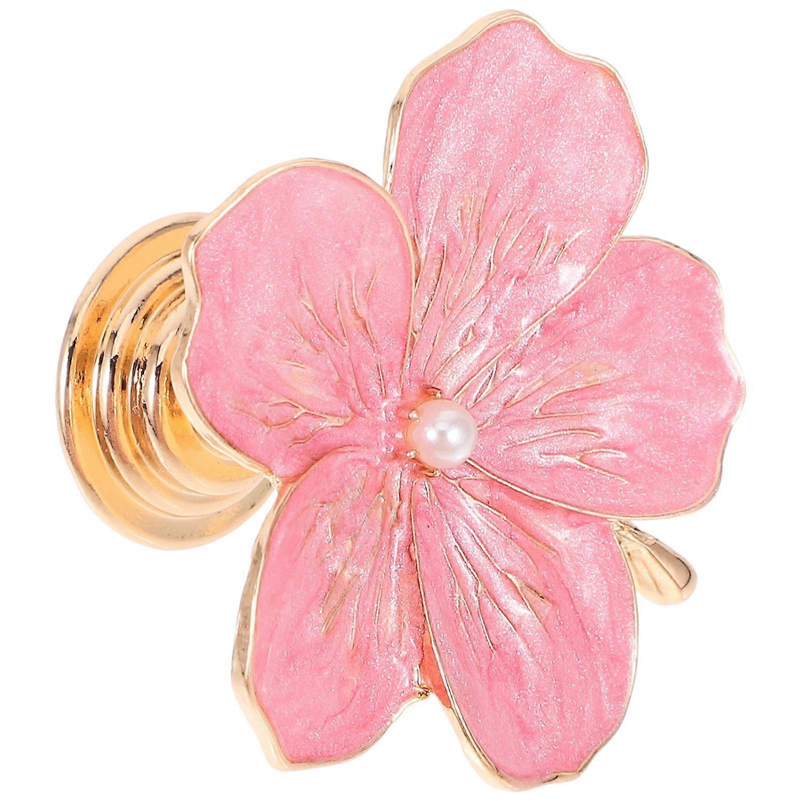 Flower Shaped Pull Handle Zinc Alloy Cabinet Pull Handle Drawer Door Knob Cupboard Knob