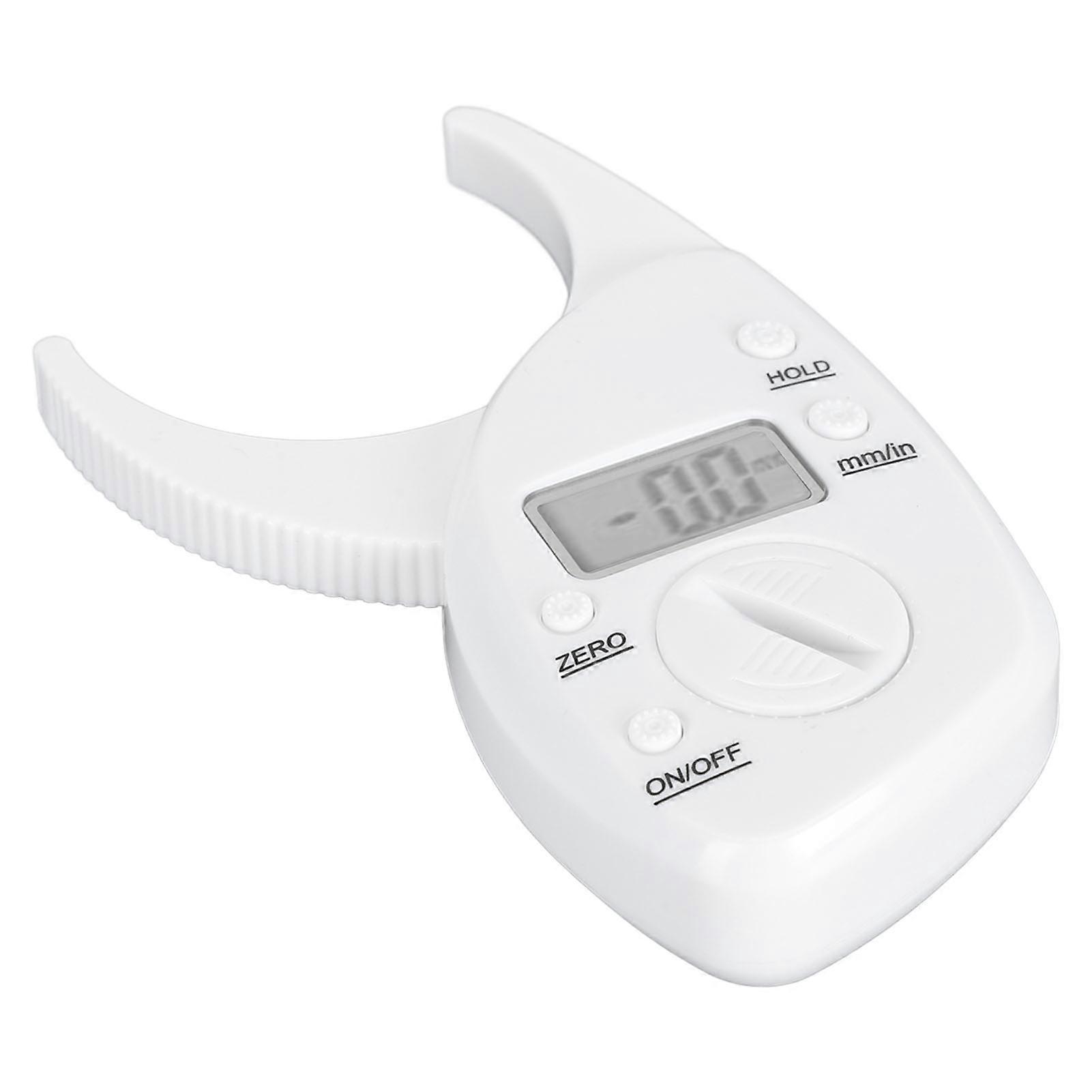 Body Fat Caliper Professional Accurate High Sensitivity Digital LCD Portable Skin Fat Caliper Tester for Women Men