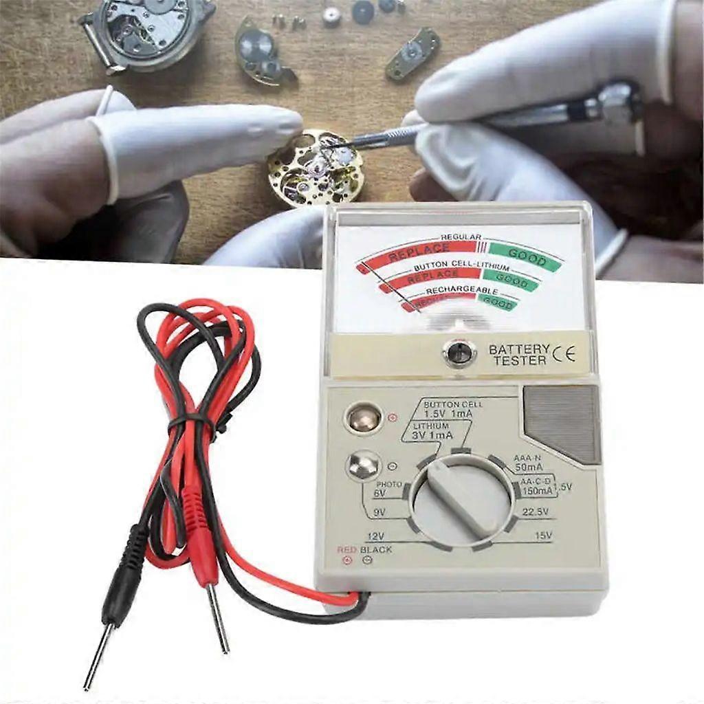 Handheld Electronic Battery Tester for Watchmakers with Convenient Portability