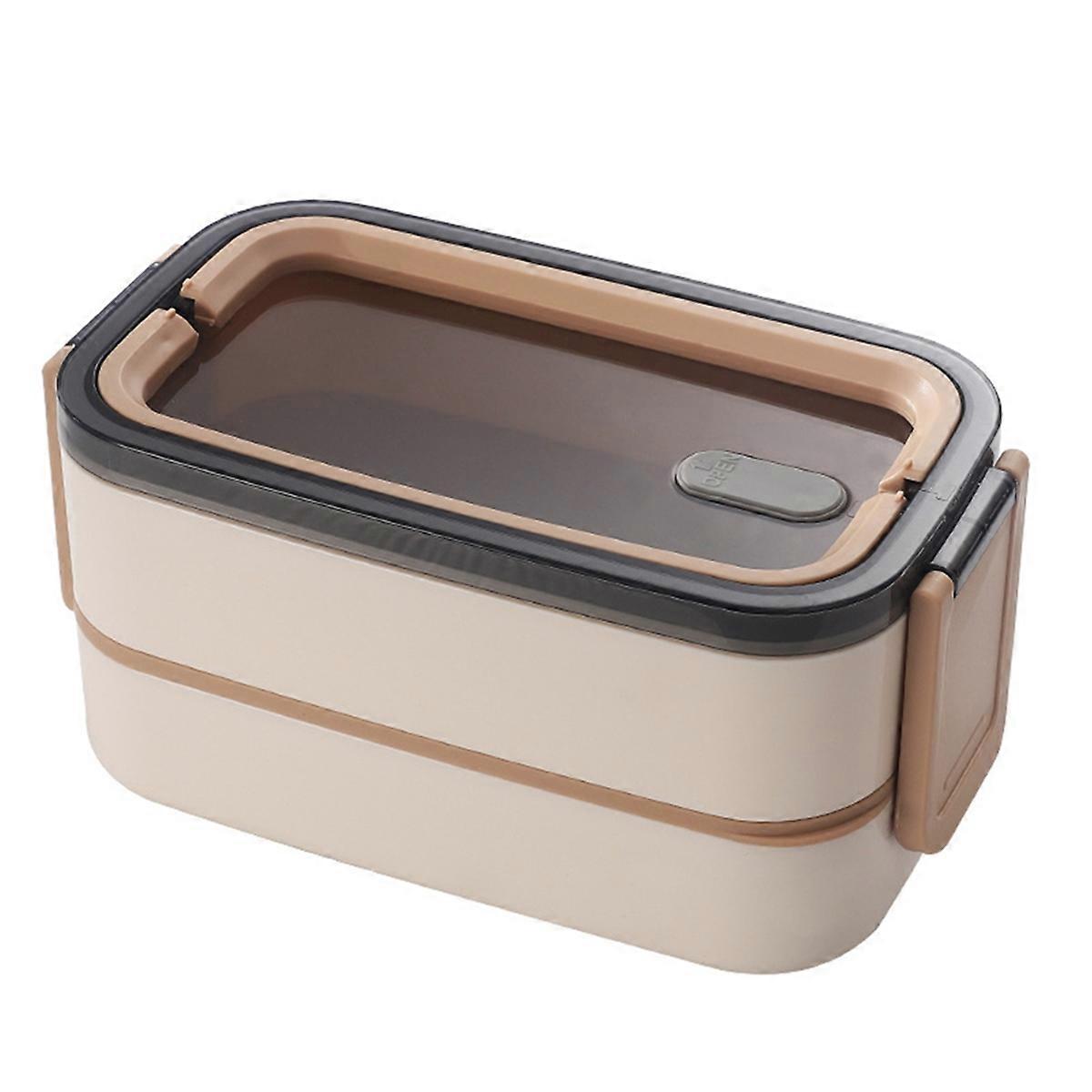 Double Layer Microwaveable Bento Box Leak-Proof With Insulated Bag