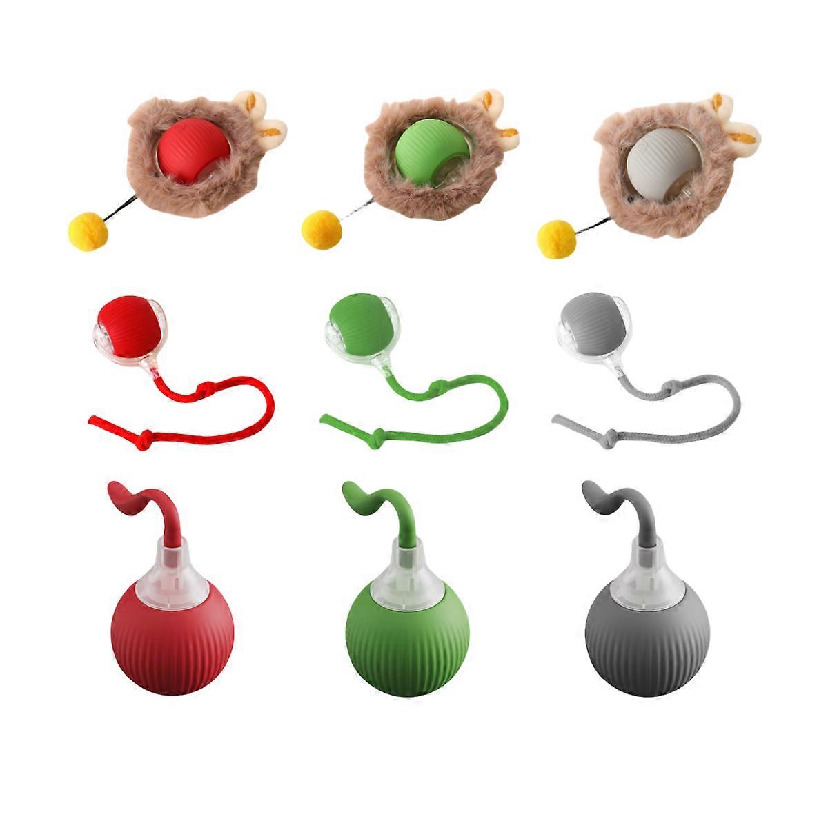 Interactive Cat Toys Rolling Ball Chewie Viral Dog Ball, Fast Rolling on Toys