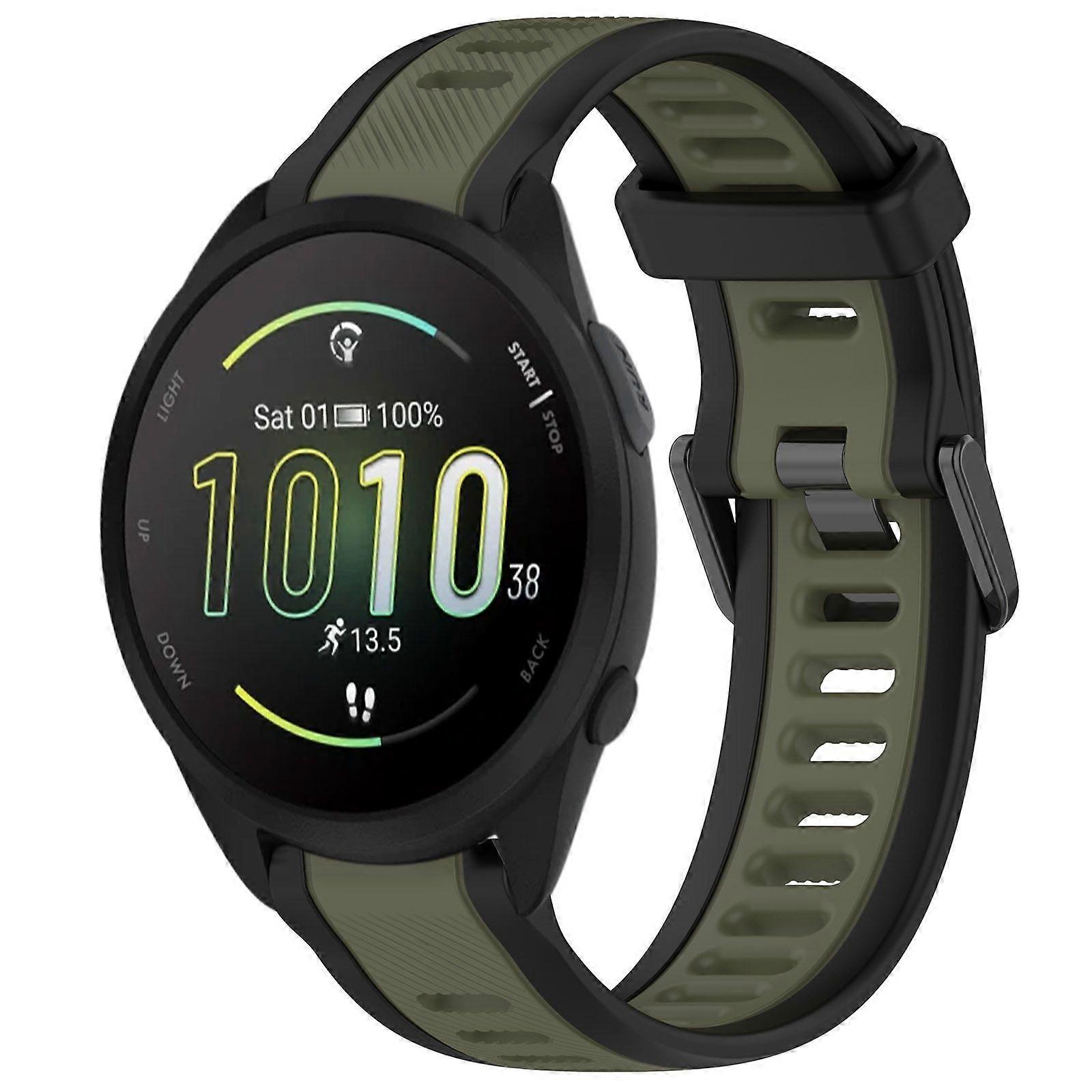 Garmin Forerunner 165 음악용 20mm 실리콘 스트랩