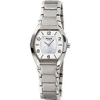 Boccia Silver Titanium Uhr Titanium 3174-01 Damenuhr