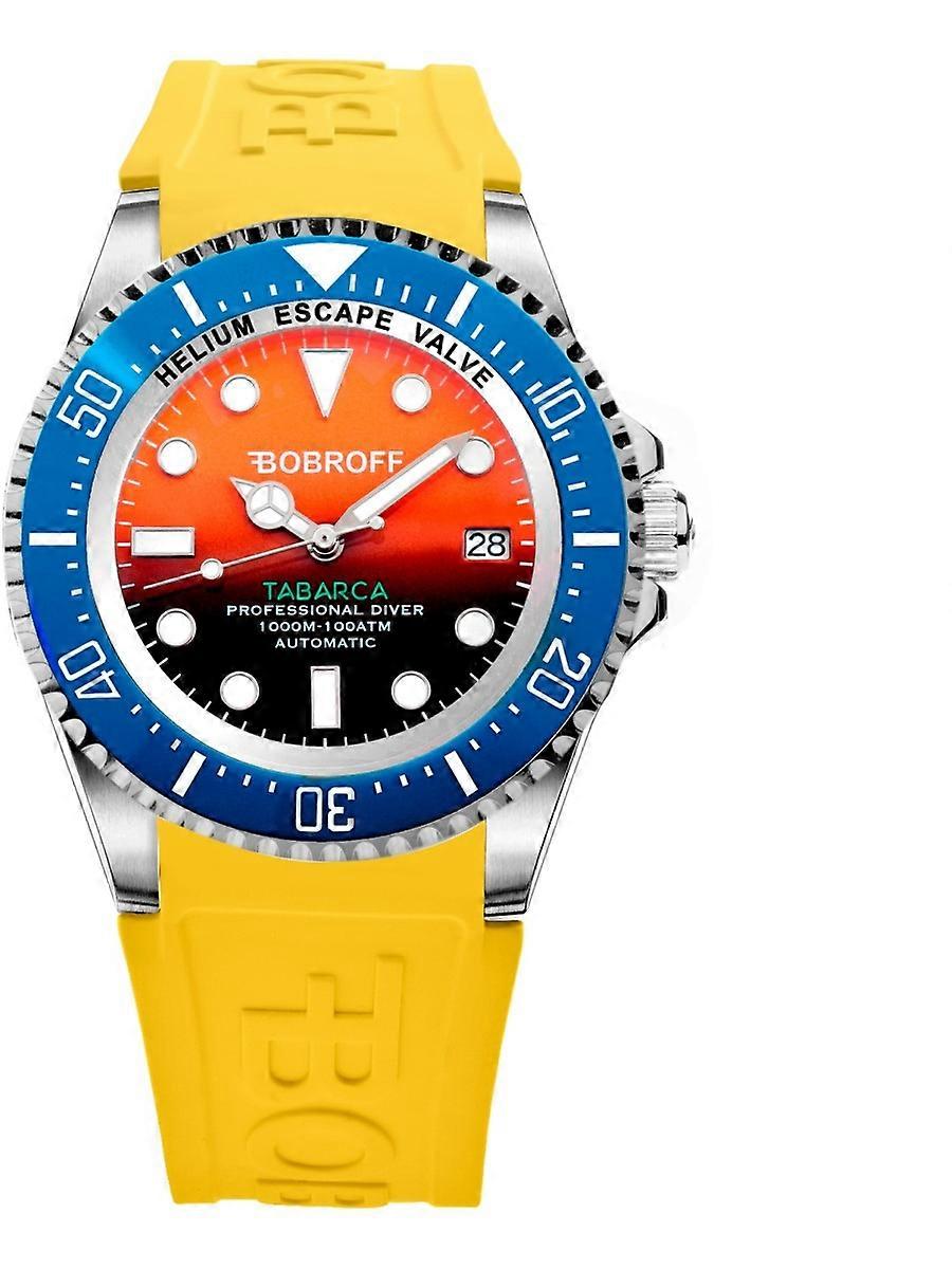 Bobroff Yellow Silicone BF0004baBFSTA Men's Watch