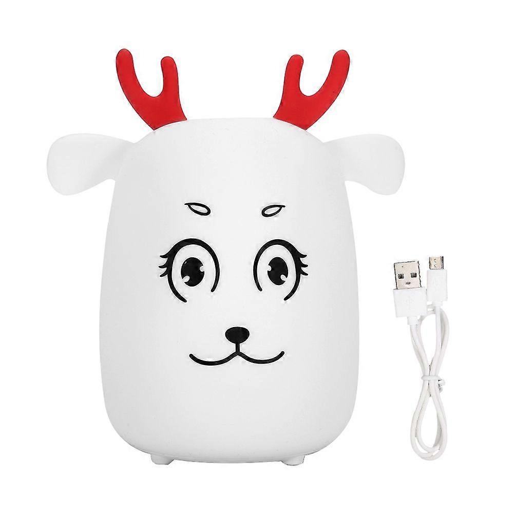 Φόρτιση USB ζωηρόχρωμος νυχτερινός λαμπτήρας μορφής ελαφιών των οδηγήσεων για το εσωτερικό υπνοδωμάτιο στο σπίτι