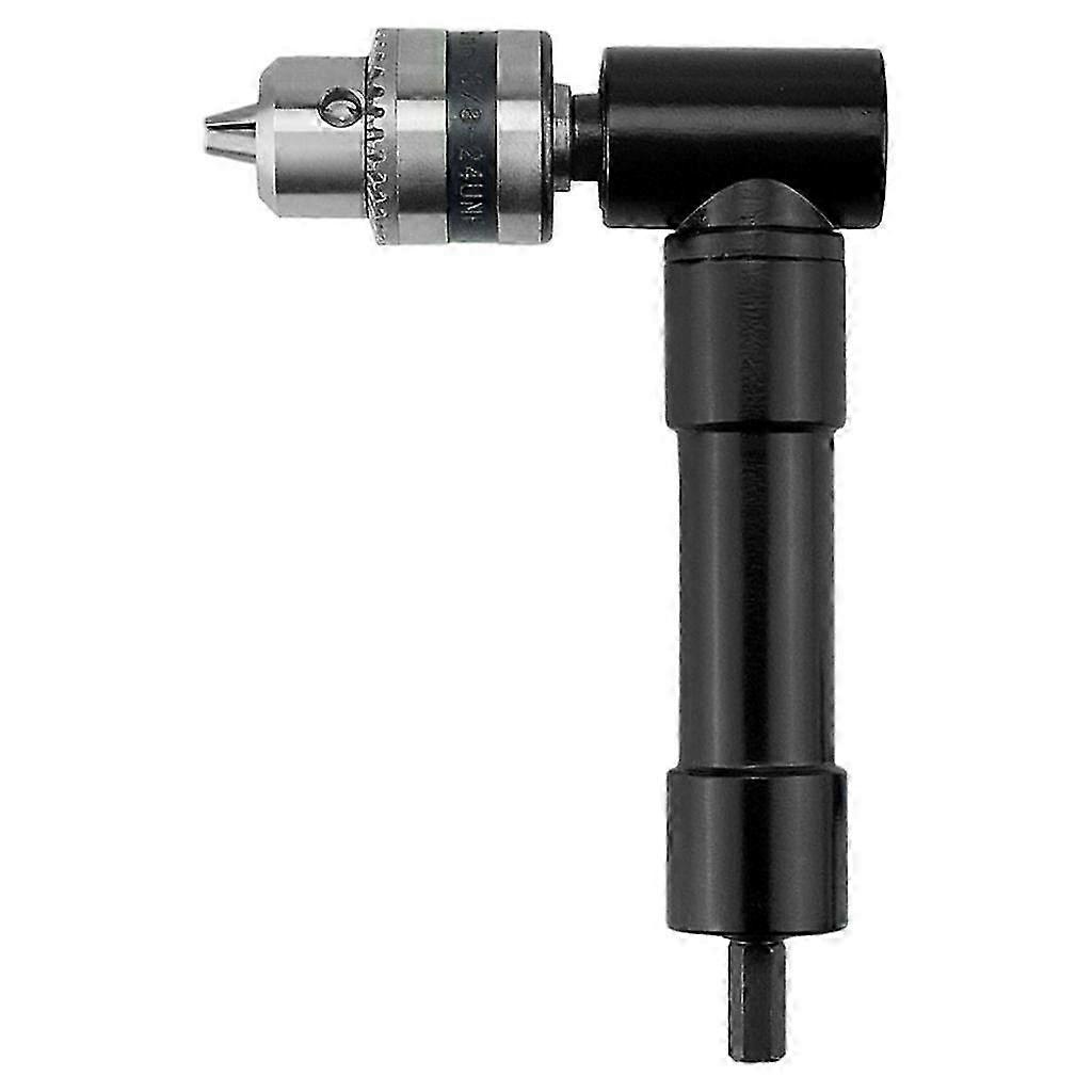 90 Degree Right Angle Drill Adapter for Tight Space Drilling & Screwdriver, Compact Power Tool Attachment for Cordless Tools
