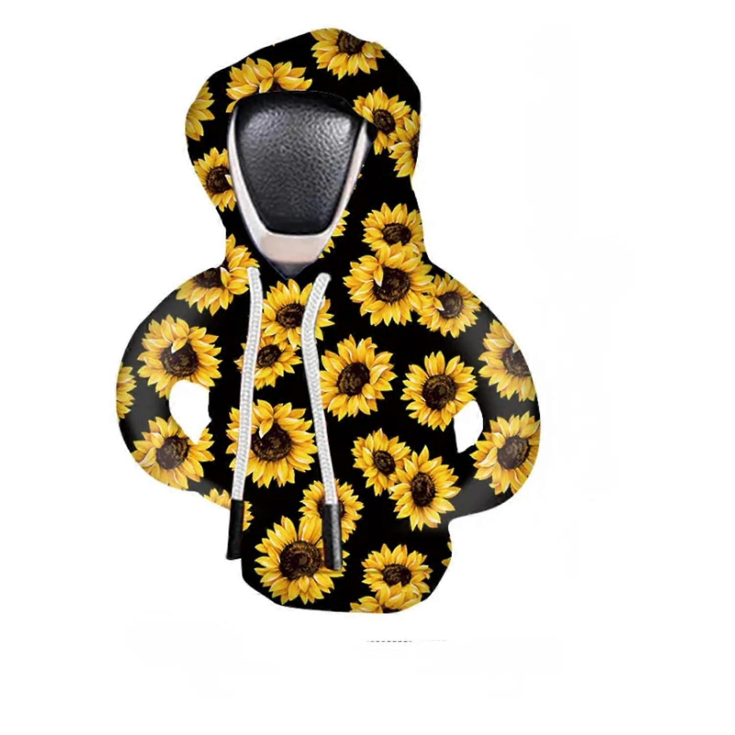 Gear Shift Cover Hoodie Shift Knob Handle Decoration for Manual and Automatic Car Shift Levers, Universal Fit, Stylish Design