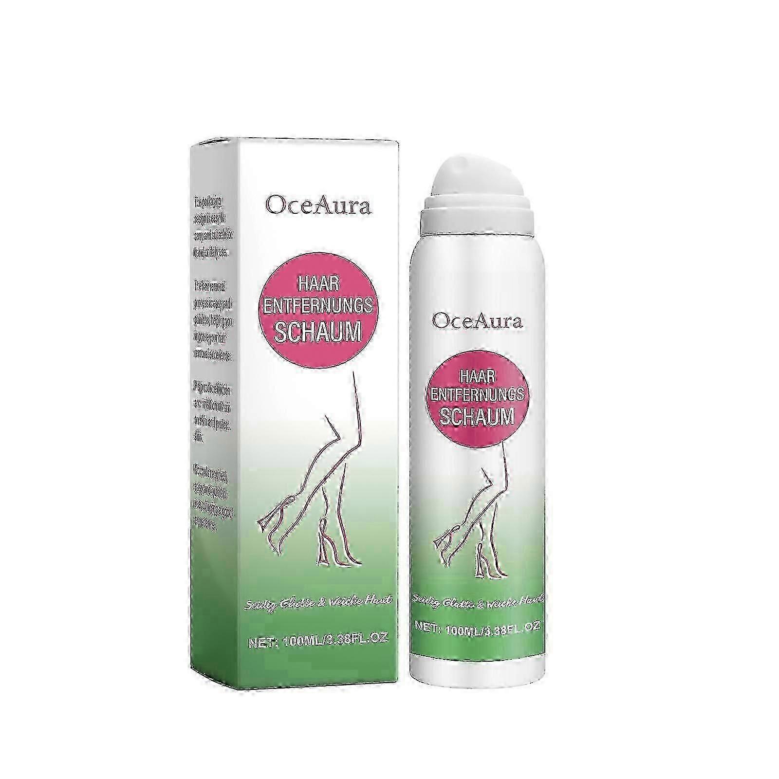 Spray Dépilatoire Épilation Douce Non Irritant Aisselles Jambe Cheveux Main Peau Nettoyant en profondeur
