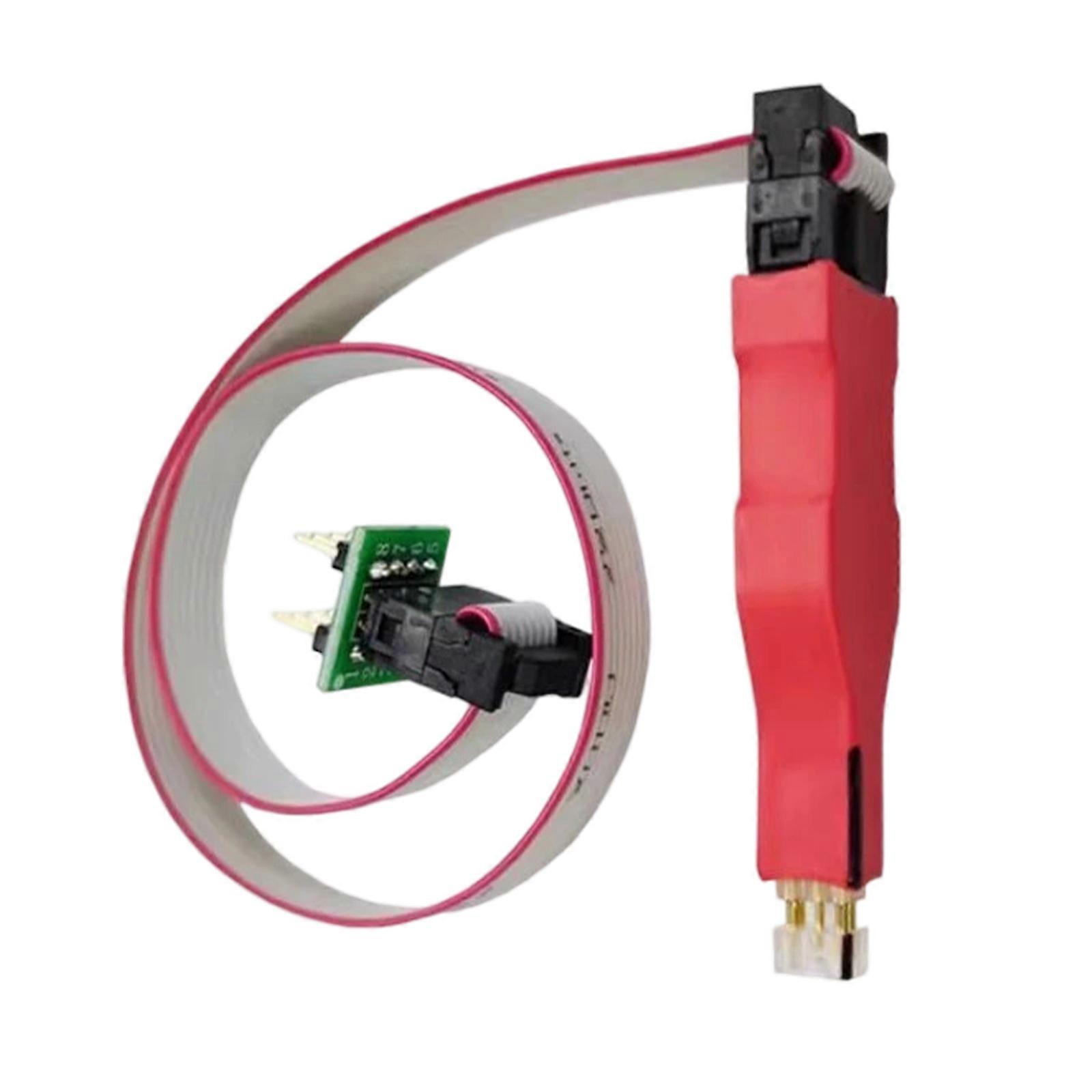 Universal MSOP8 Burning Cable Probe Read Write Test Probe With InterchangeableElastic Limiter For Home Appliance Repair Multicolor