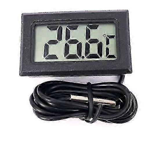 Mini Led Display Digital Temperature,meter Probe Sensor Digital Lcd Thermometer