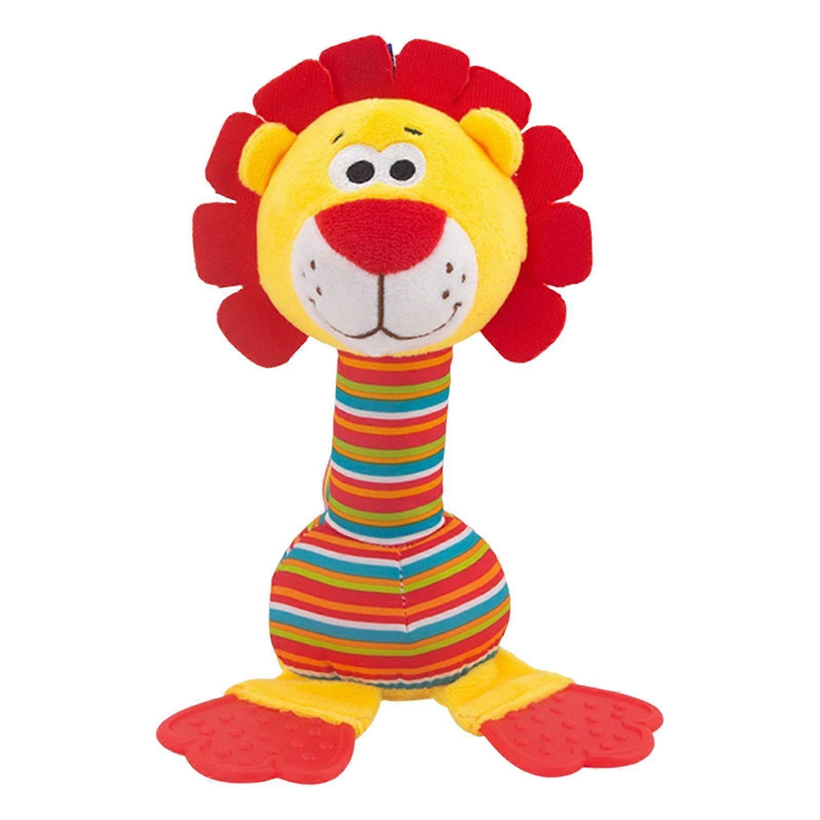 Animal Shape Rattles Shaker Educational Development Babies