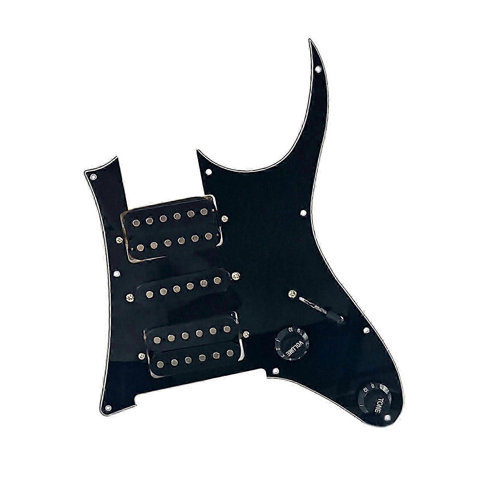 Lastede forhåndskablede gitarreservedeler Gitartilbehør Elgitarer Brettslagerbrett Pickguard Pickups HSH Pickups hvit perle