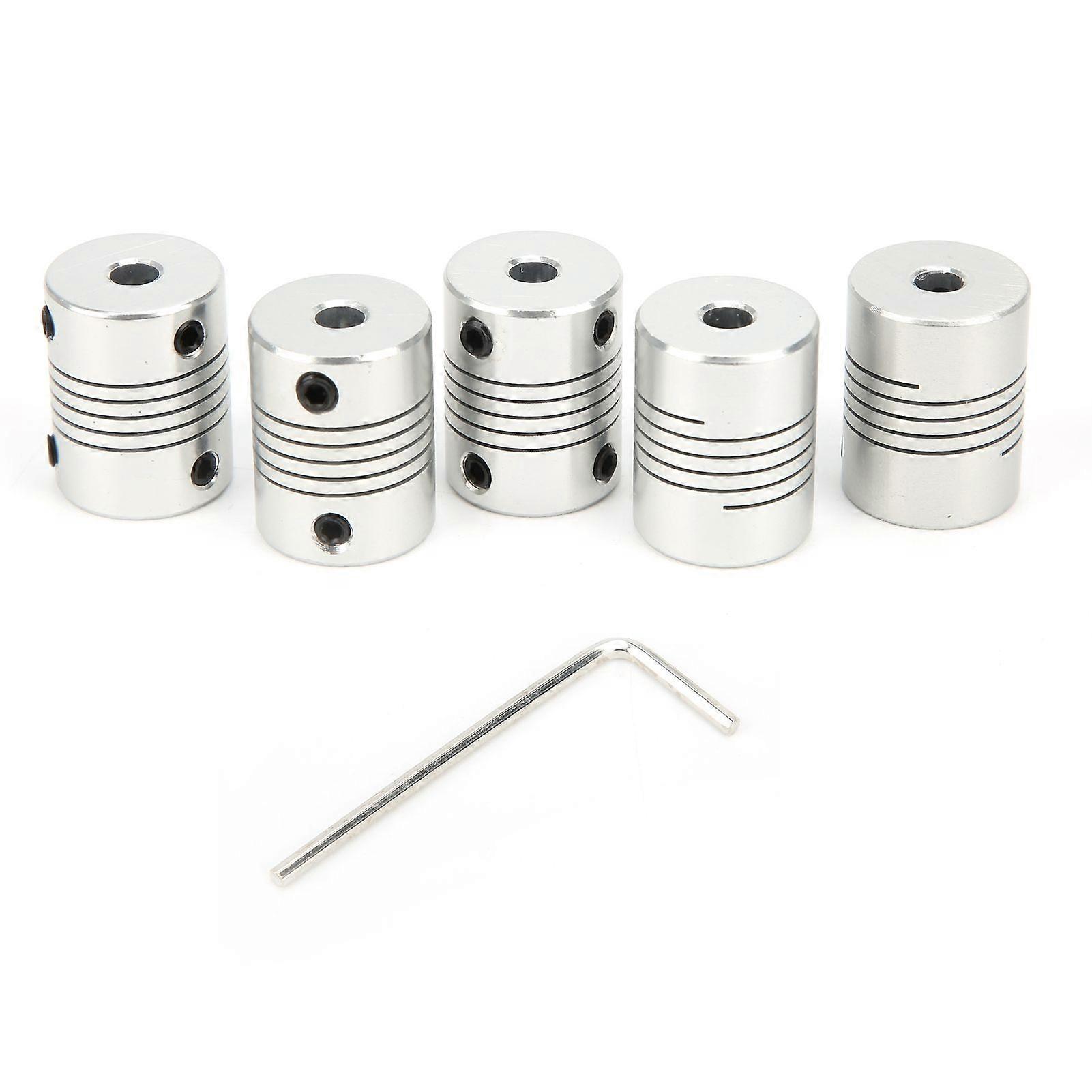 Vysoko kvalitná elastická spojka z hliníkovej zliatiny DIY krokový motor 3D tlačiarne
