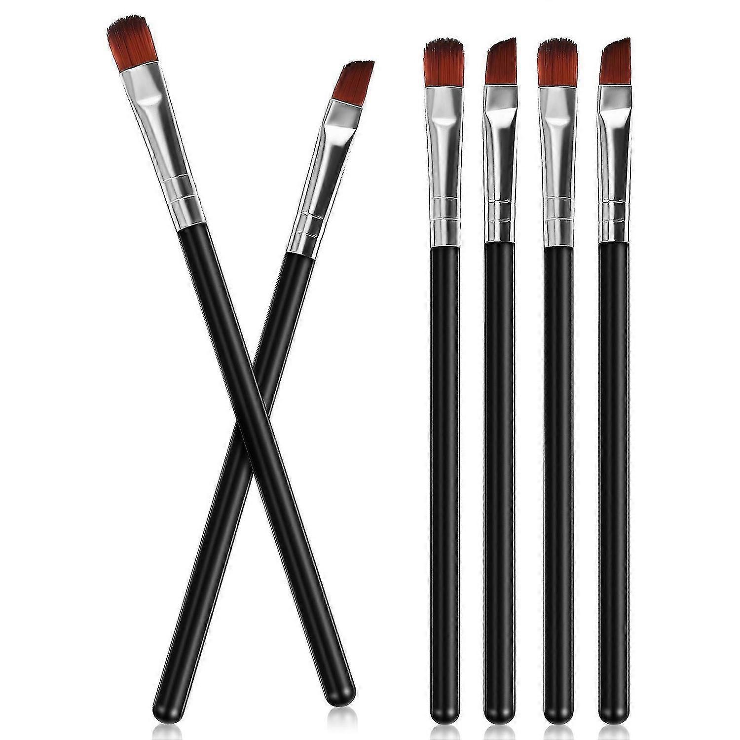 6 Pcs Professional Eyebrow Brushes Multifunctional makeup brushes for Blending Eyeshadow Eyeliner Ey