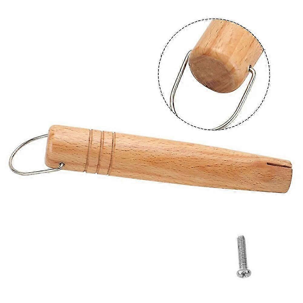 Universal Wooden Pot Lid Handle for Cookware & Wok Replacement