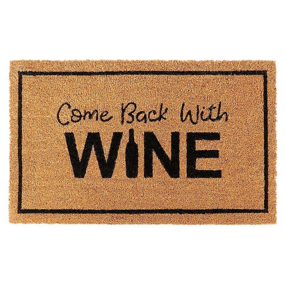 Gummerad kokosfiber dörrmatta 75x45 cm