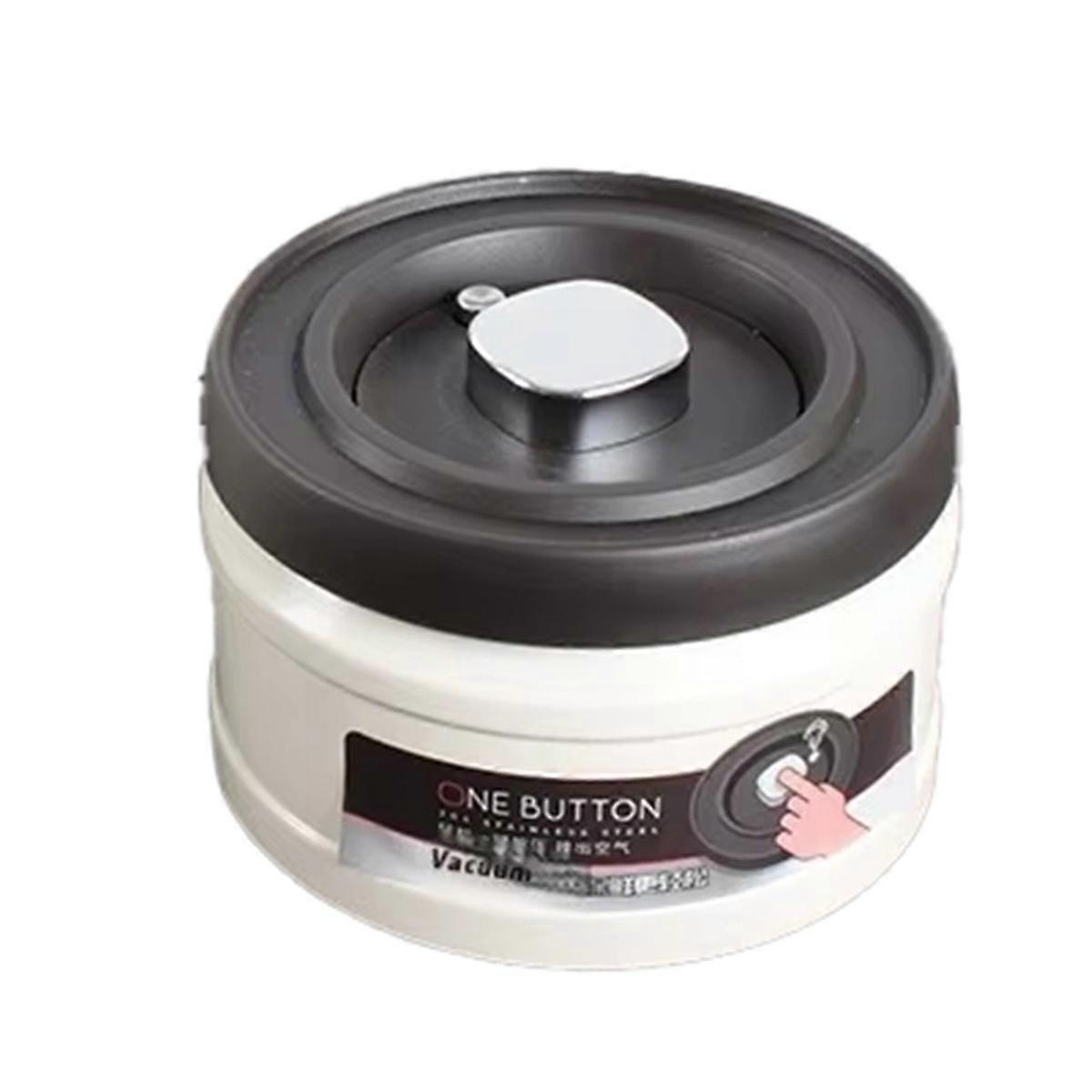 Coffee Bean Vacuum Sealed Tank 750ML Stainless Steel Grain Tea Nut Keep Fresh Kitchen Airtight Cans