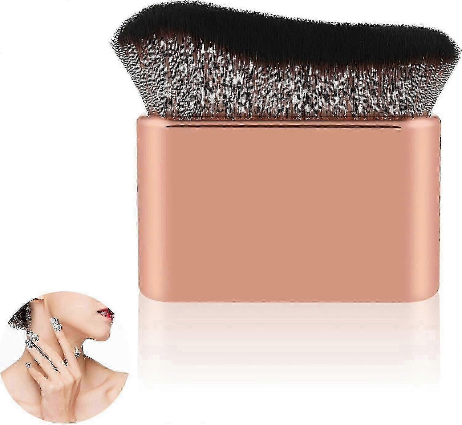Bräunungspinsel, Körper-Make-up-Pinsel Selbstbräuner Pinsel für Körper Kabuki Foundation Pinsel Körper-Make-up Blend & Blur Tan Pinsel Applikator