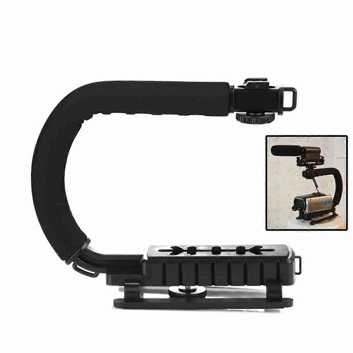Lightweight Camera Stabilizer Hand Grip C-Type U-Type for Leisure Time Selfie Capability 1Pack