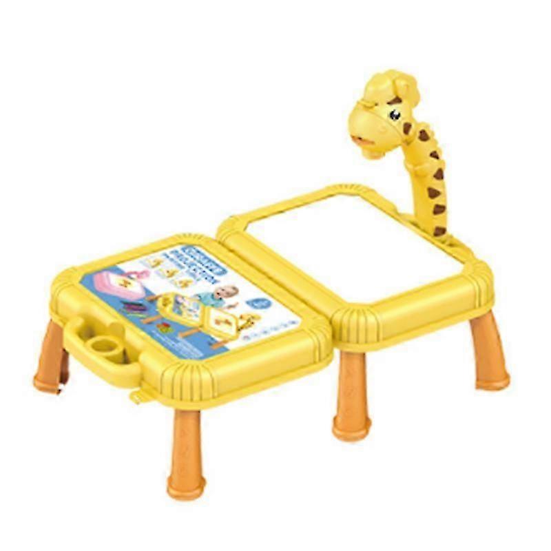 Dinosaur deer projection drawing board children's educational painting artifact graffiti toy