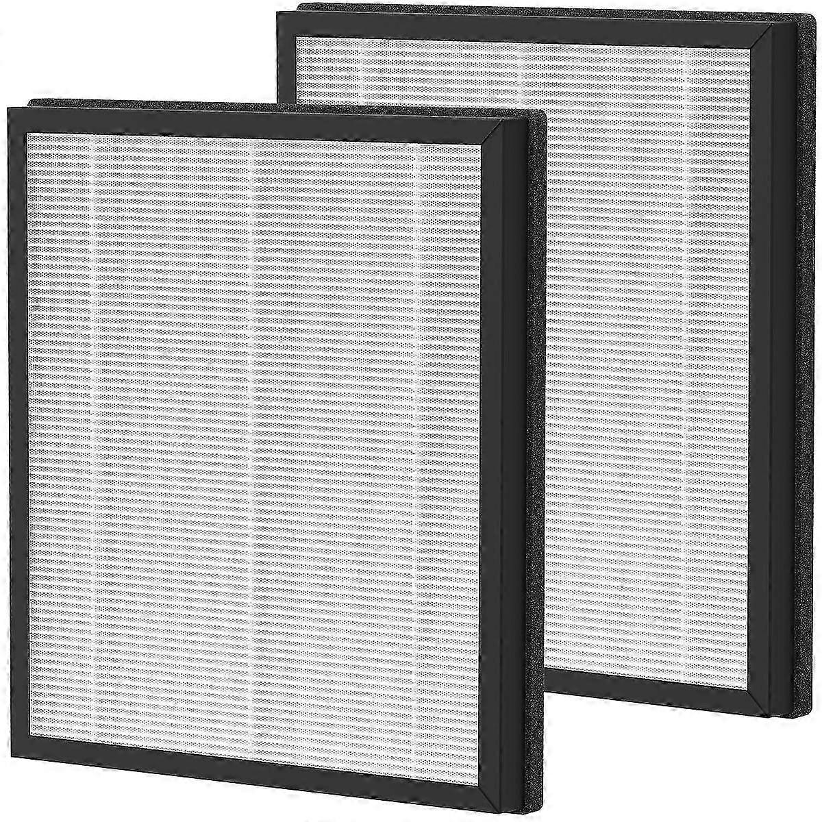 T356 Air Filter Replacement suitable for certain brand Air Purifiers, Package Contains 2 HEPA Filters with Carbon Filter