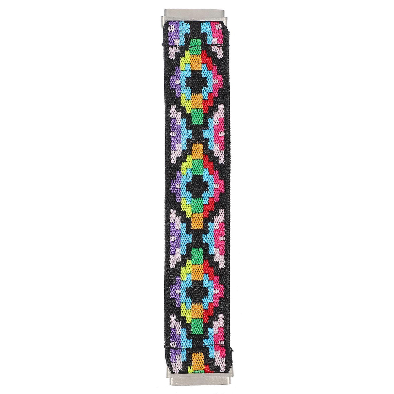 Nylon Elastic Watch Strap Quick Release Watch Strap Fashion Design 3 Accessory 15.5X3CM Wearable Device Accessory 1Set