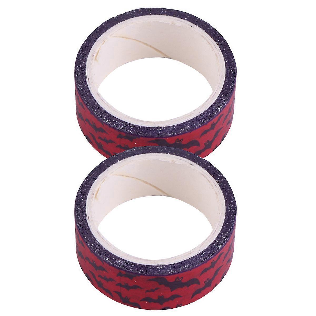 It seems like you're referring to a product description for **decorative masking tape**, likely used for **Halloween themed crafts, gift wrapping,