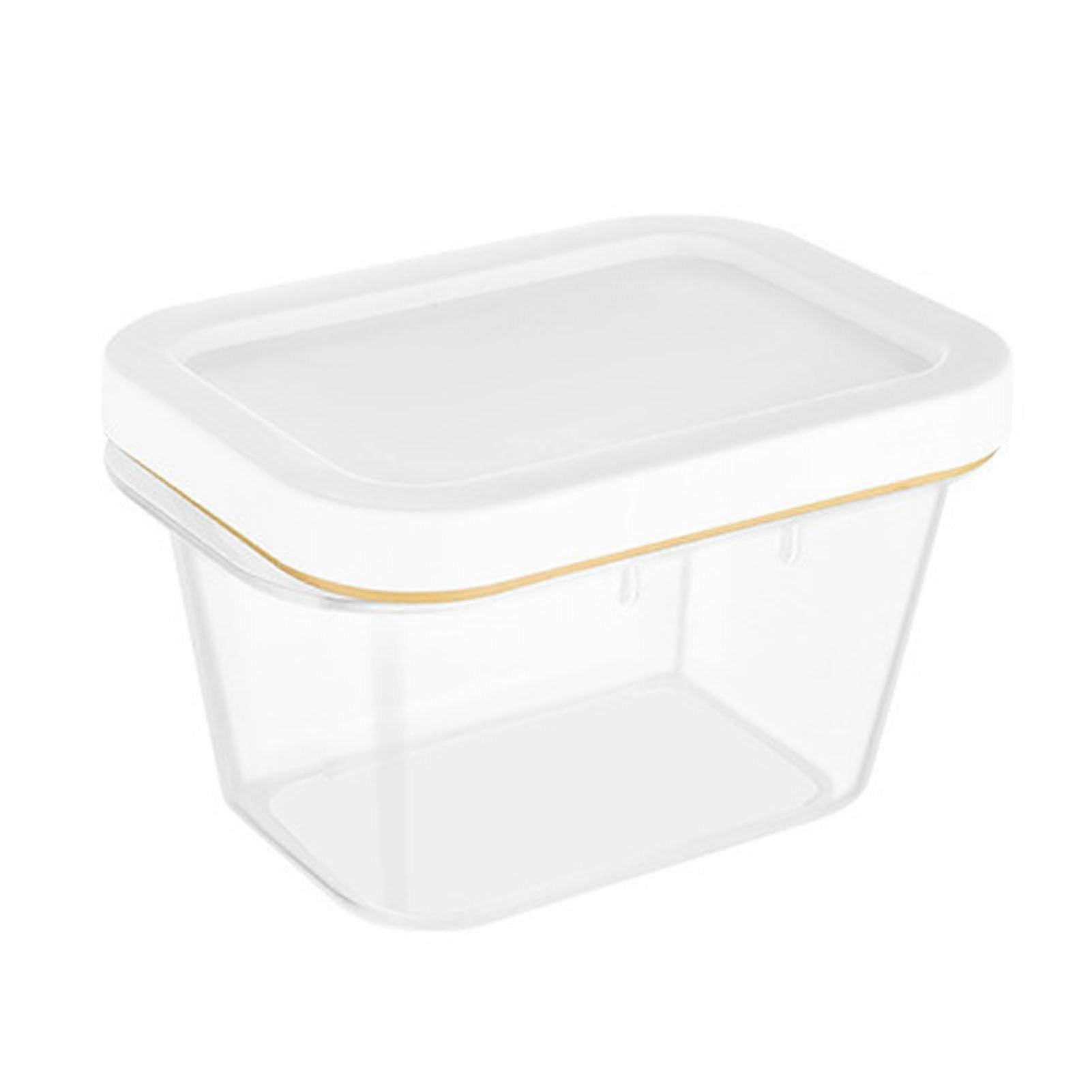 Stainless Steel Butter Storage Box with Lid, Food Container, Butter Cutter Ref: 8027