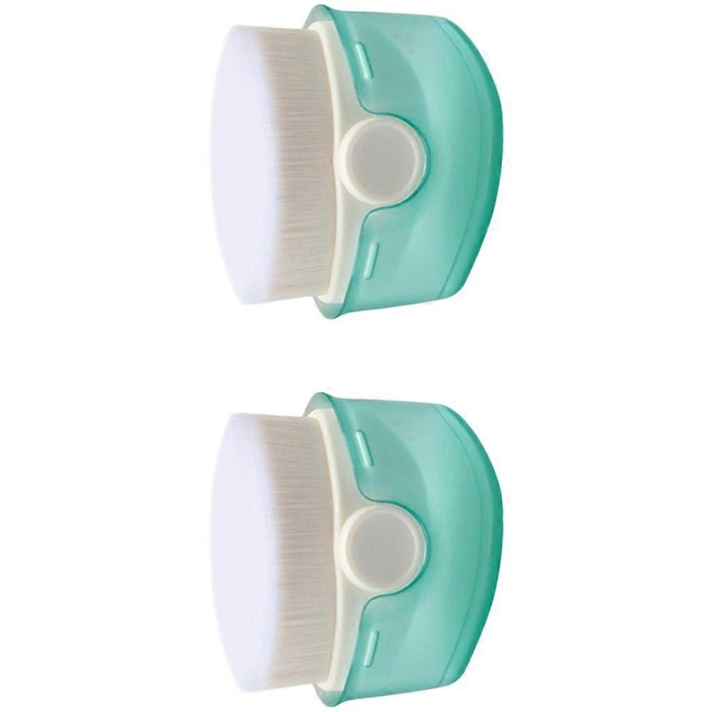 2x Foundations Brush Suncream Brush Applicator Lotion Applicator for Travel