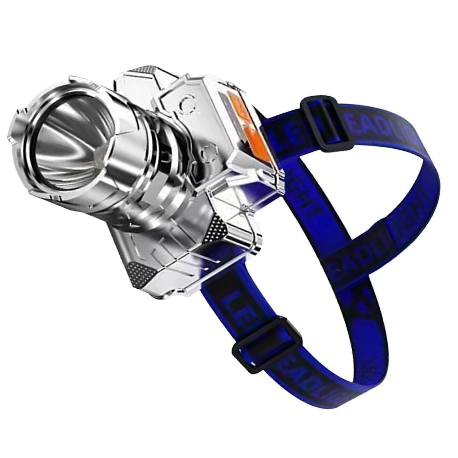 LED Headlamp Flashlight, Waterproof With Motion Sensor, 3 Modes For Camping, Hiking, Cycling, Jogging, Fishing