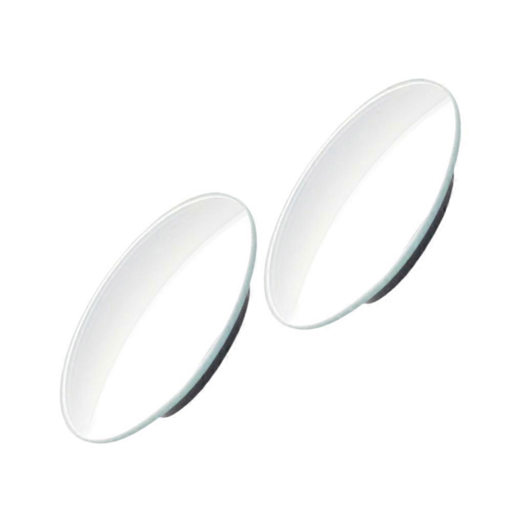 Blind-Spot Car Mirror Exterior Small Round Mirror 1.9X1.9X0.7in Rust Resistant Convex Shape 2Pcs