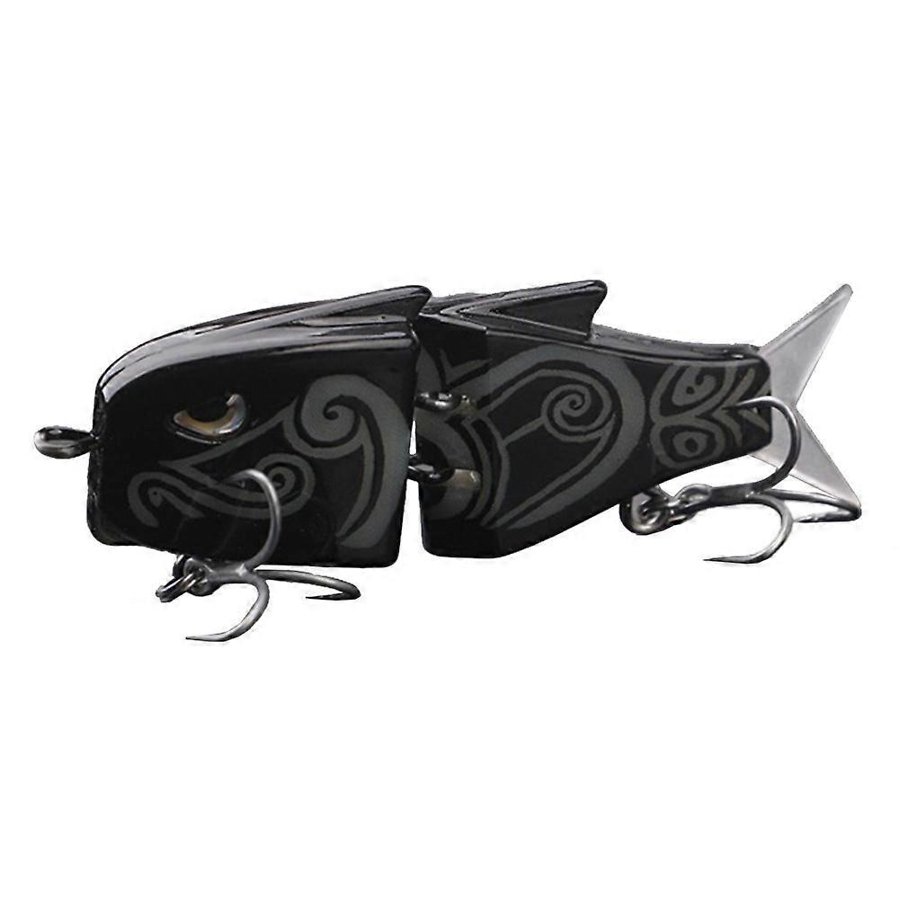 JIGBAIT 11g 90mm Plastic Jointed Lure Bionic Slow Sinking Multi-Segment Lifelike Fishing Bait