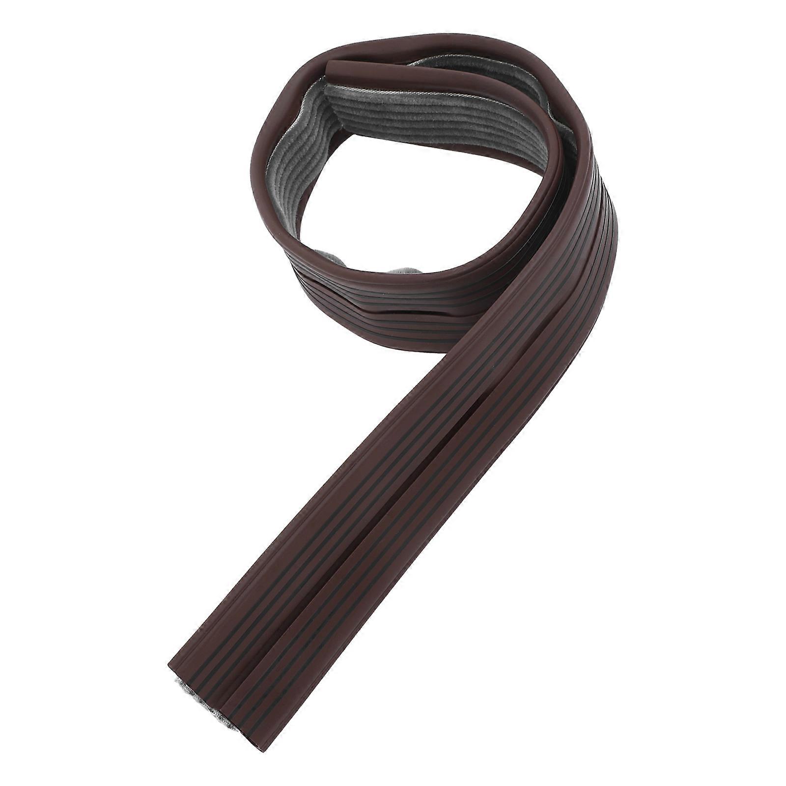 PVC Under Door Noise Stopper Brown for Home Use Featuring Draft-Proof Warmth and Door Weather Seal