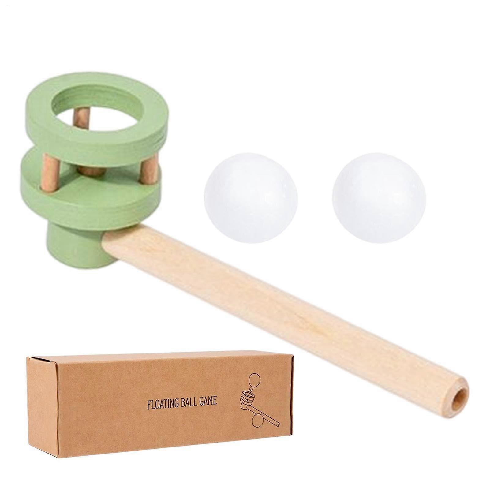 Balance Toy for Kids - Floating Ball Coordination Game for Toddlers, Cognitive Skill Development, Interactive Family Fun, Indoor Play, Green Color