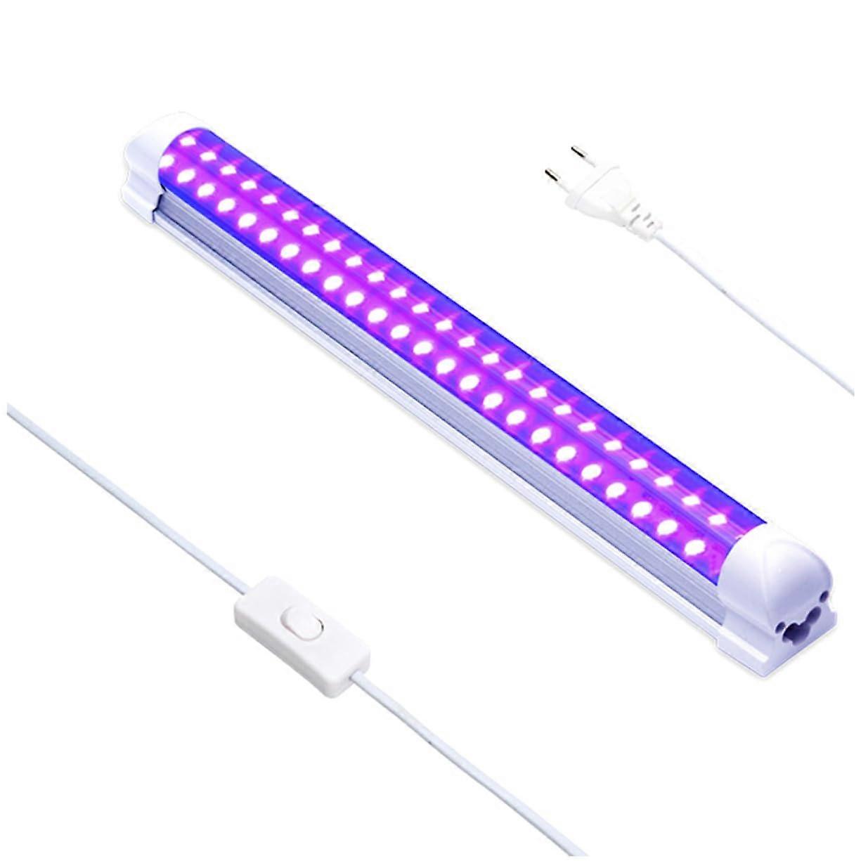 UV LED Black Light Tube Lamp T8 for Bars, Ultraviolet Disinfection Light, 24W, 4ft, Energy Efficient LED Tube Light