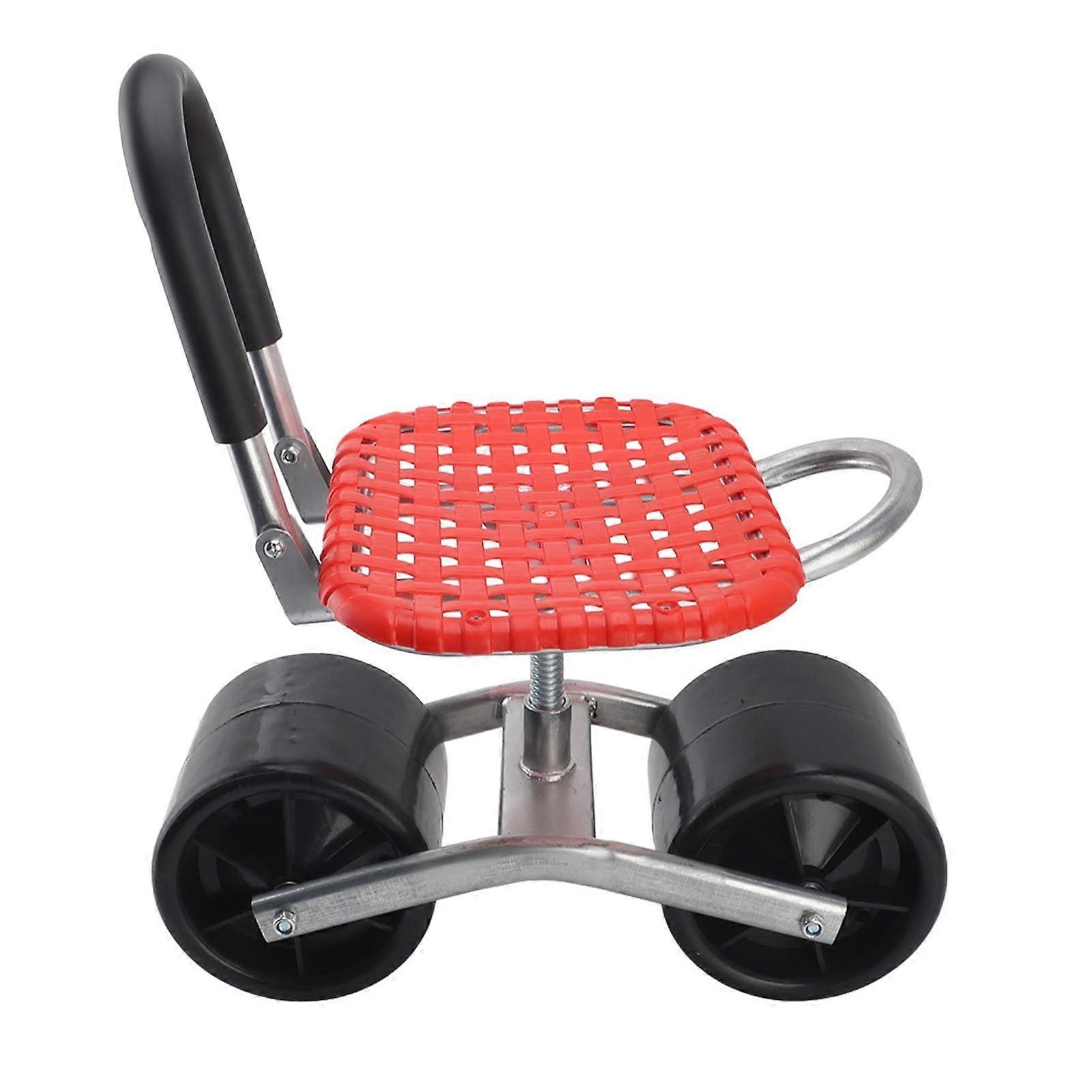 Garden Seat with Wheels, Rolling Garden Seat, Garden Trolley, Rolling Work Seat