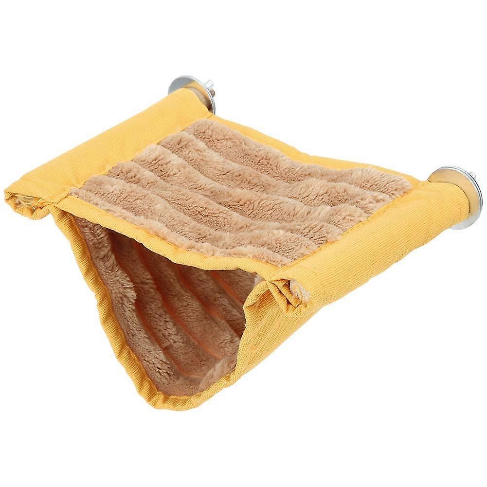Guinea Pig Hammock Bed Warm Cozy Rescue Hideaway Cage Cave for Small Pets Hamsters Mice with Durable Fabric Material