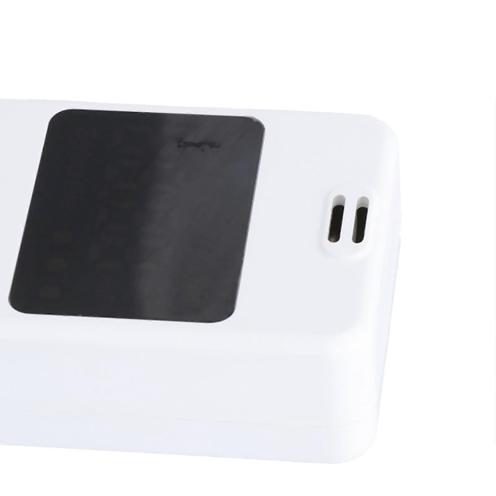 Portable Alcohol Tester High Sensitivity LCD Display Rechargeable Digital Breath Alcohol Detector with 4 Replacement Nozzles for Personal Use