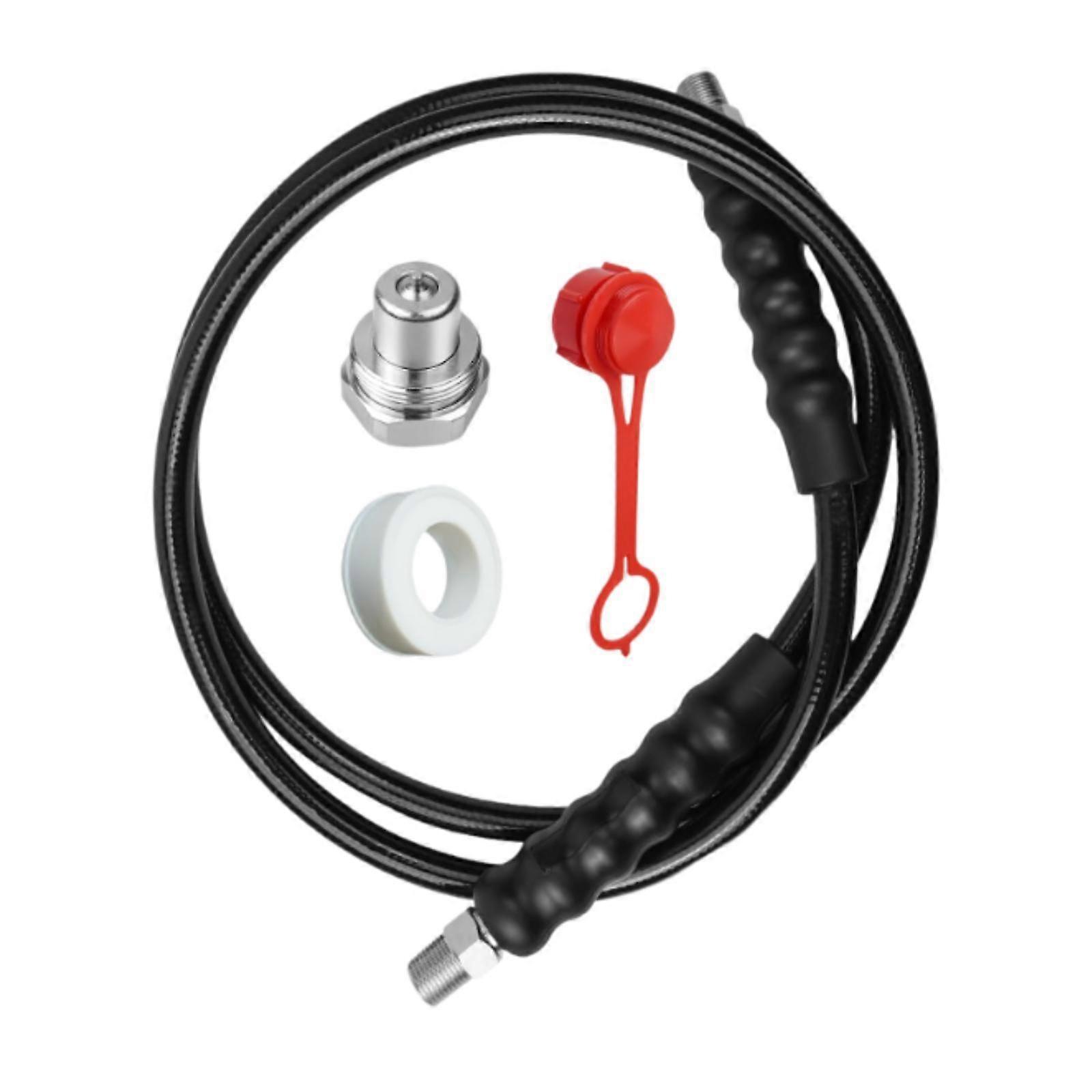 Hochdruck-Hydraulikschlauchverschraubung 1/4 Zoll ID x 6 Fuß Gewinde 6 Fuß