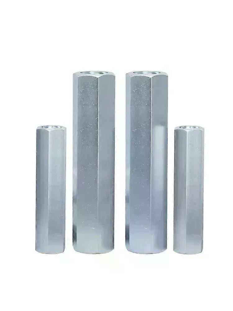 Accouplement de tige Écrou hexagonal en acier galvanisé Écrou hexagonal long Écrou fileté M5-M24