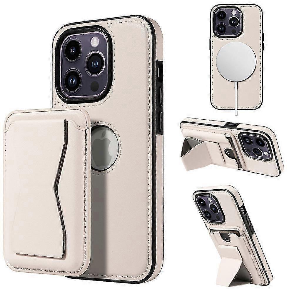 Magnetic Wallet Case for iPhone 15 Pro Max/ 15 Ultra, Wallet Stand Compatible with Magsafe for iPhone 15 Pro Max/ 15 Ultra