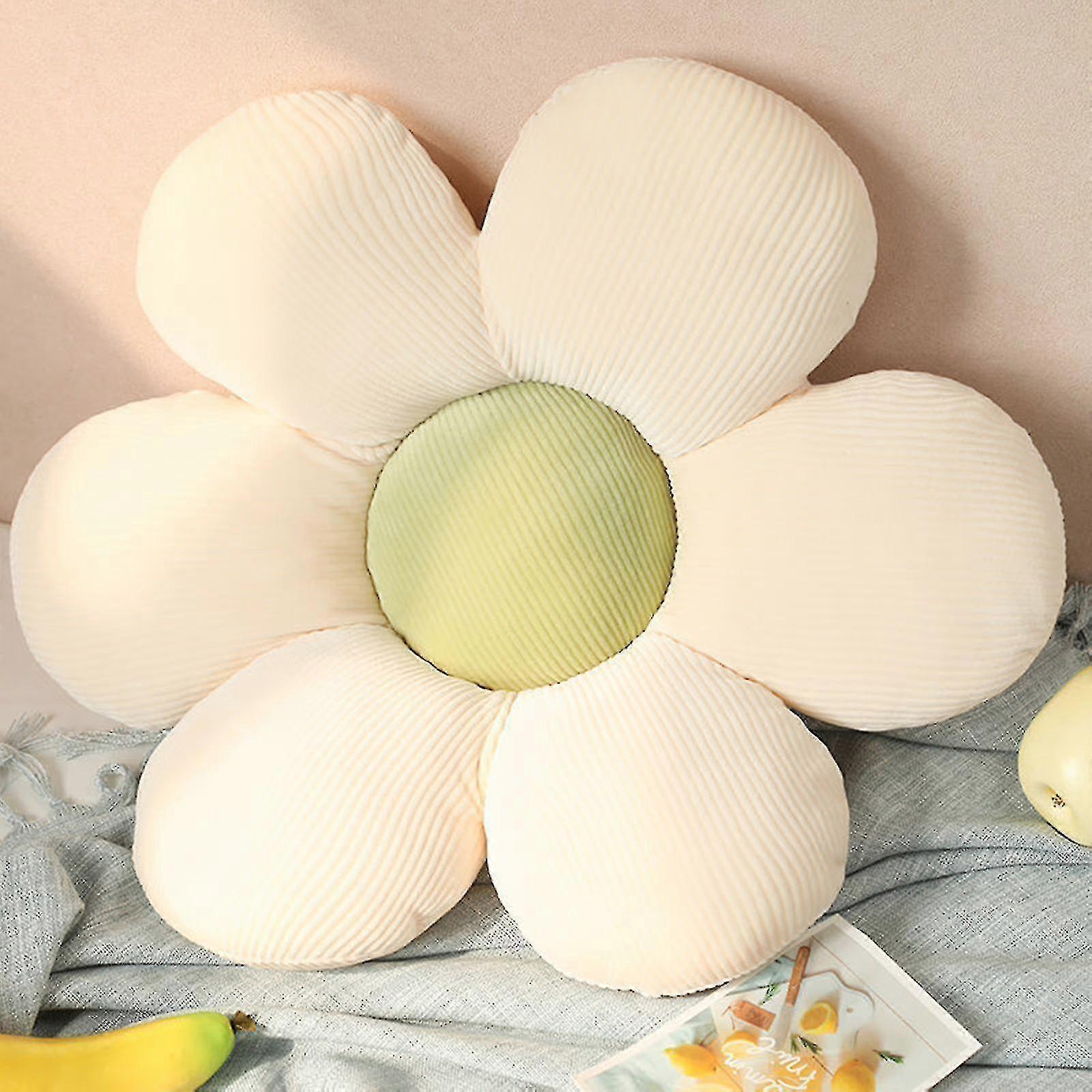 Cute Daisy Flower Shaped Floor Cushion, Seating Pillow for Reading, Daisy Room Decor
