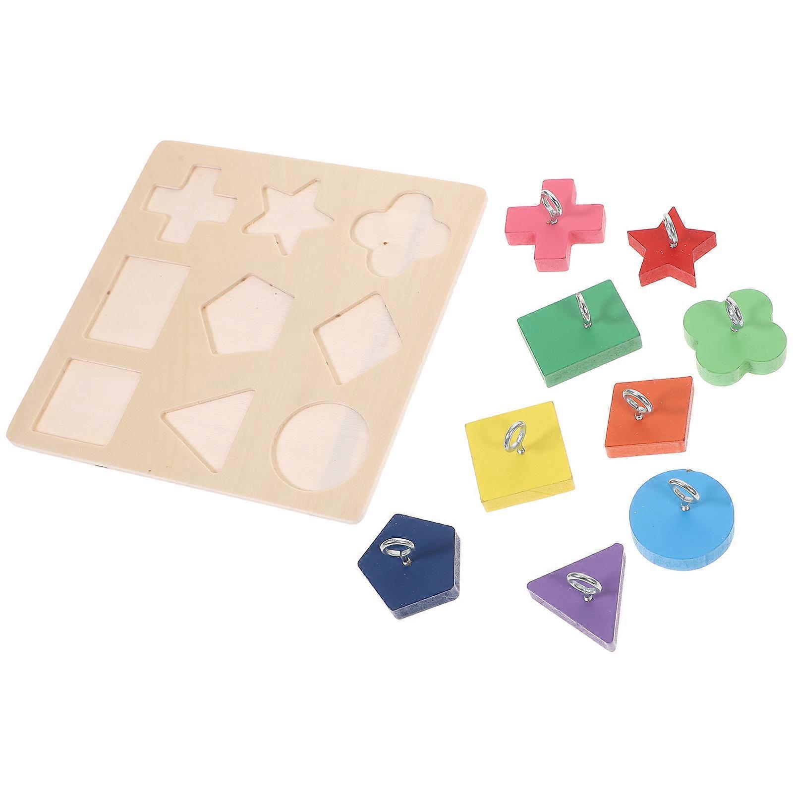 Colorful Parrot Block Educational Puzzle for Birds – Fun Toy with Safe Material, Random Color for Cockatiels and Parakeets