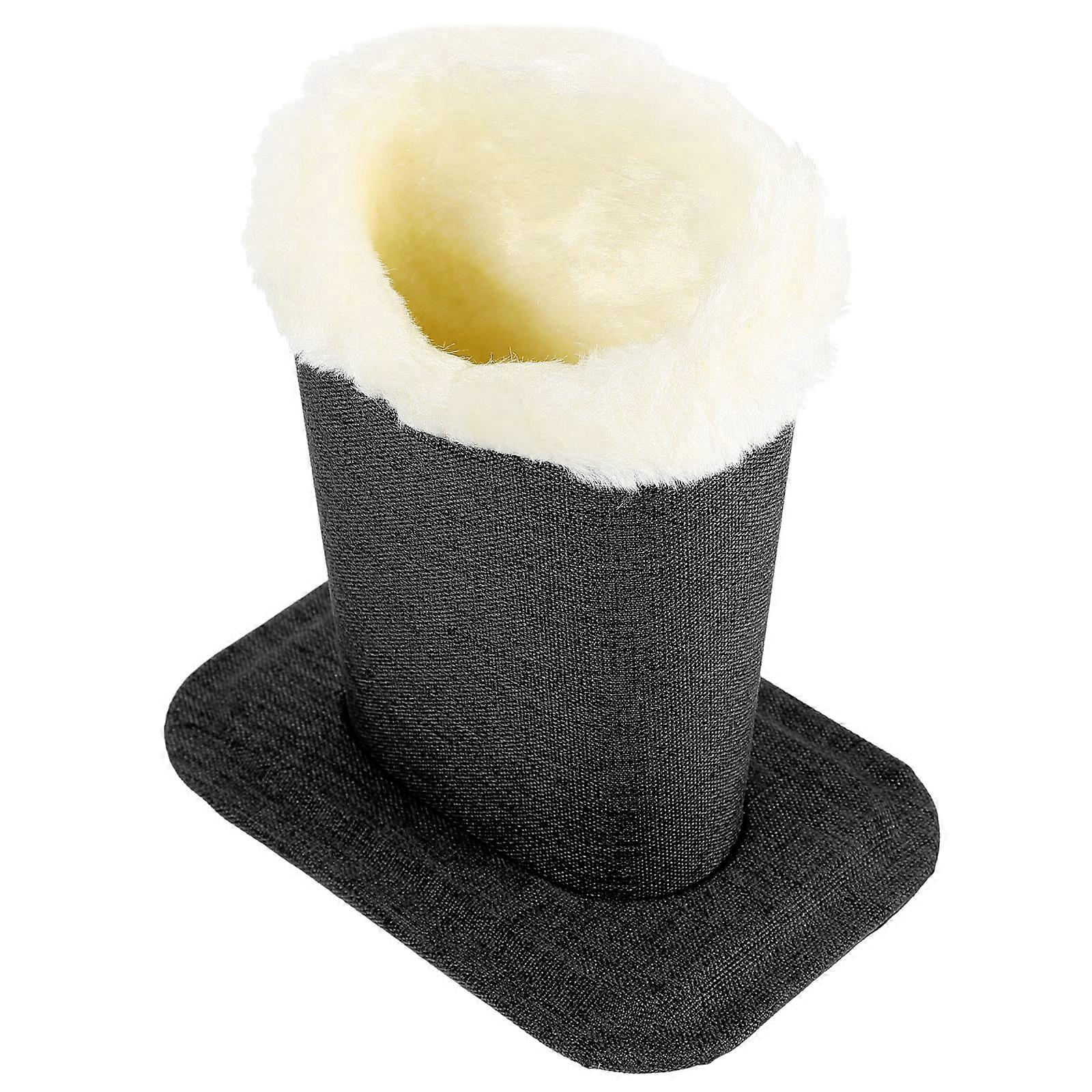 Eyeglasses Display Stand Plush Sunglasses Holder Black