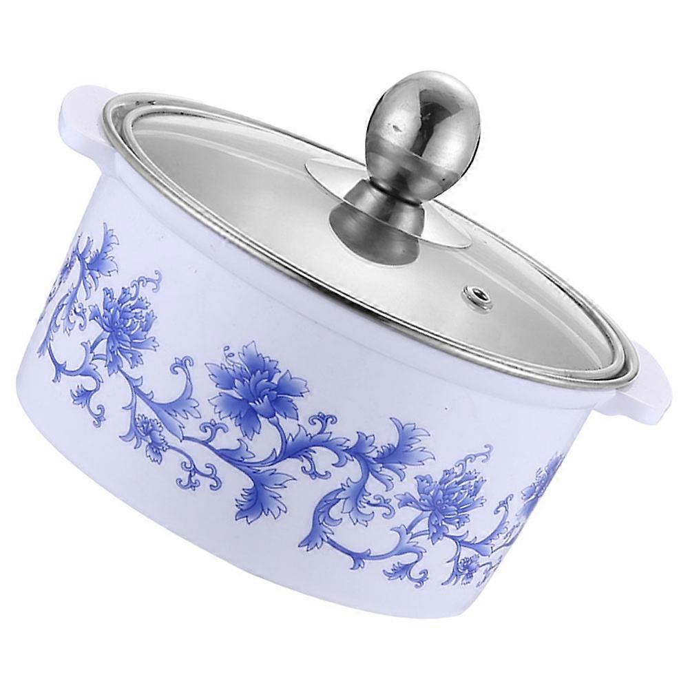 Stainless Steel Non Stick Hot Pot with Lid – Compact, Induction Friendly Design for Home and Camping Use
